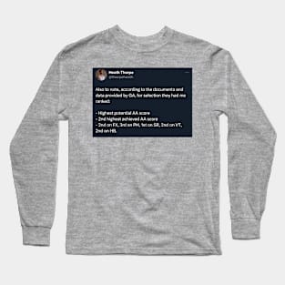 Support Heath's Legal Defense Fund! (2nd Edition) Long Sleeve T-Shirt